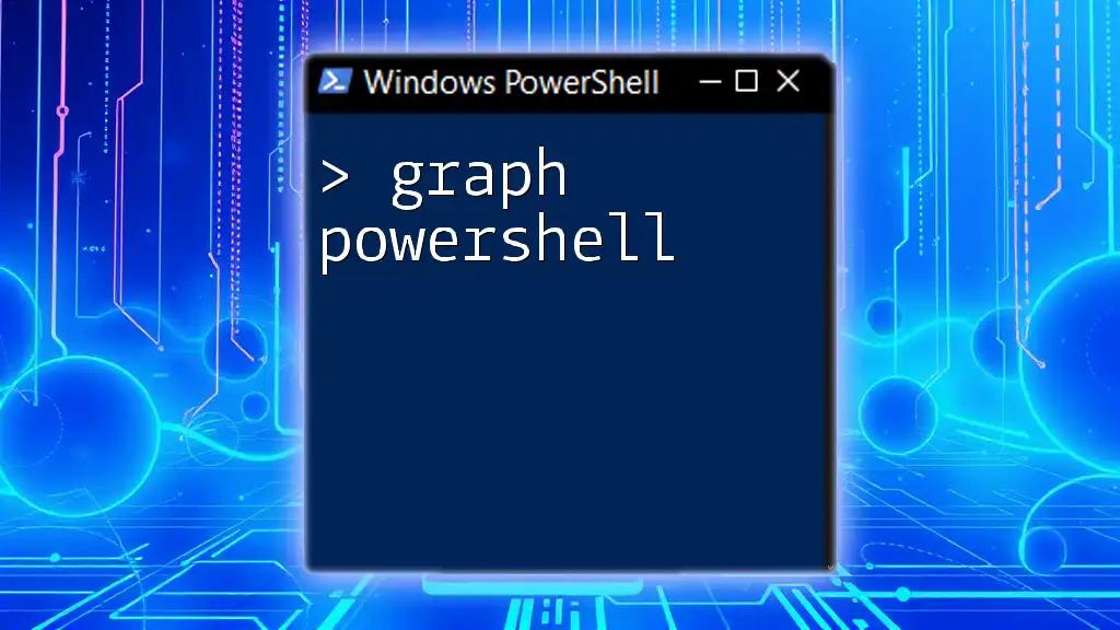 Graph PowerShell: Visualize Your Commands Effortlessly