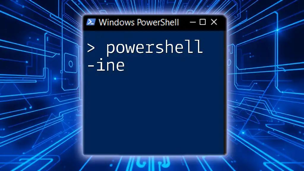 Unlocking the Magic of PowerShell -Ine