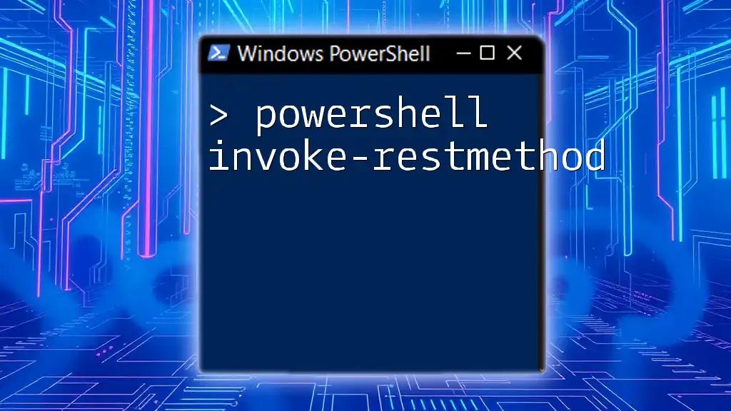 Mastering PowerShell Invoke-RestMethod Made Easy