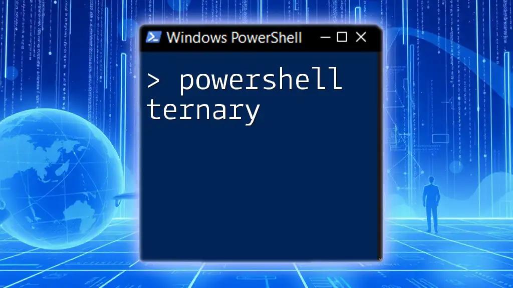 Understanding PowerShell Ternary for Quick Decisions